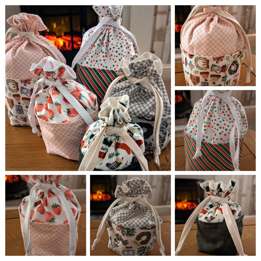 🧵 Sweetheart Drawstring Gift Bag Workshop 🧵
